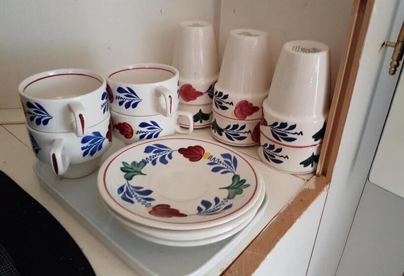 带大床的套房, Bed & Breakfast De Koegang