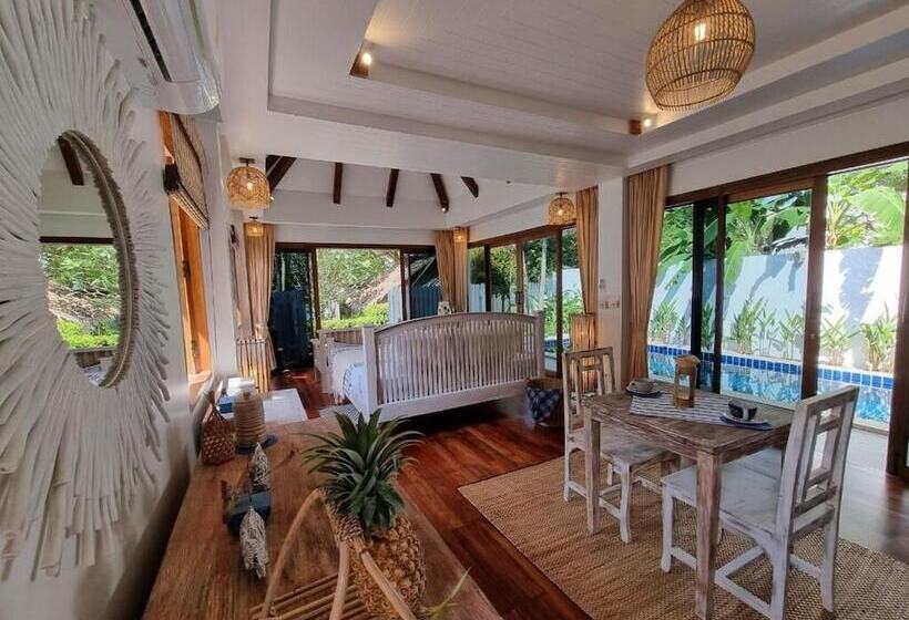 Вилла 1 Спальня Вид на Море, Soul Villas By The Beach  Phuket
