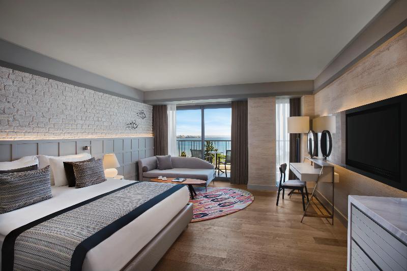 غرفة ديلوكس مطلّة علي البحر, Acanthus Cennet Barut Collection   Ultra All Inclusive
