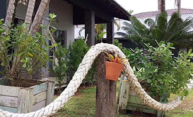 스탠다드 스튜디오 정원 전망, Pousada Villa Caiobá