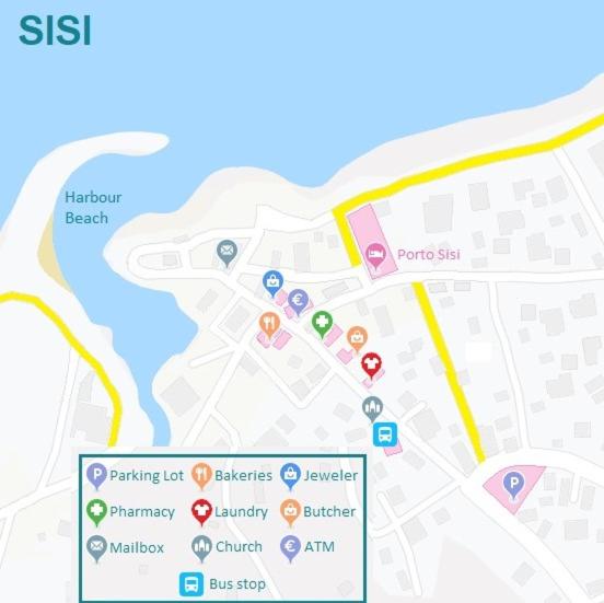آپارتمان سوپریور 1 خوابه با چشم‌انداز دریا, Porto Sisi Hotel Apartments
