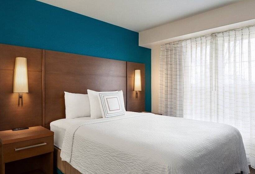 带2个卧室的套房, Residence Inn Phoenix Chandler/fashion Center