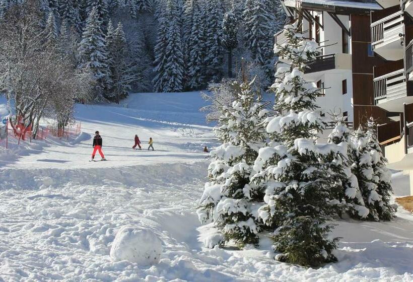 آپارتمان 1 خوابه, Résidence Christiana 408 Clés Blanches Courchevel