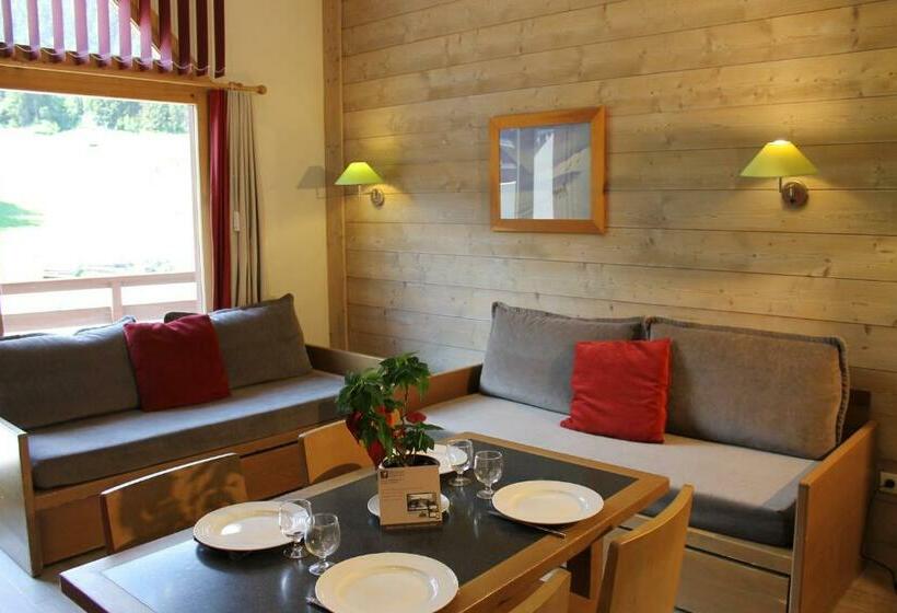 آپارتمان 1 خوابه, Résidence Christiana 408 Clés Blanches Courchevel