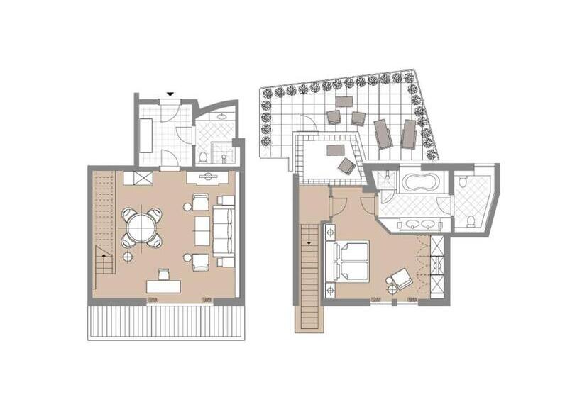 Люкс Дюплекс, Althoff Seehotel überfahrt
