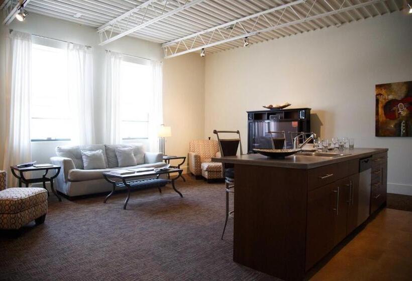 Апартаменты 1 Спальня, The Lofts At The Five & Dime