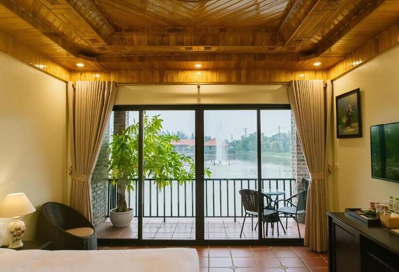 اتاق پریمیوم با چشم‌انداز دریاچه, Memorina Ninh Binh Resort