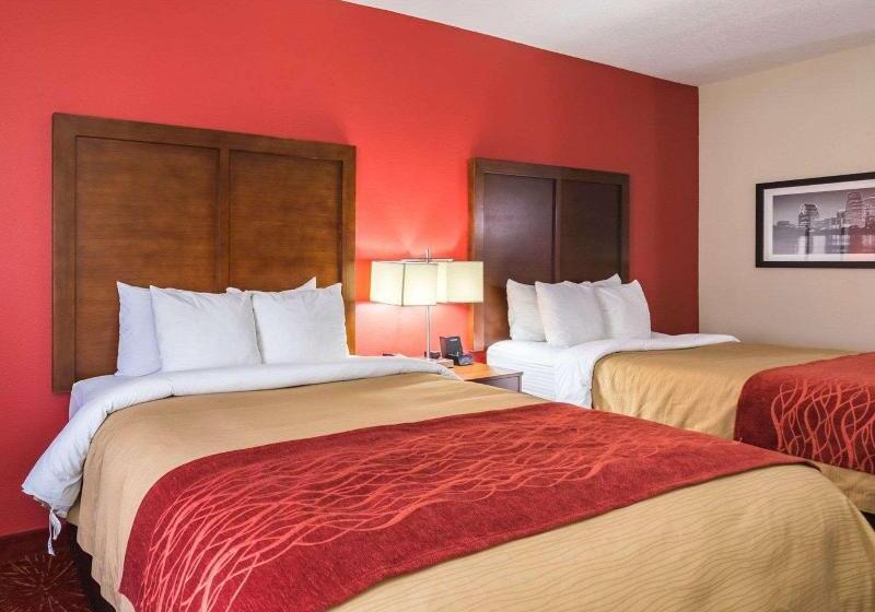 带大床的标准间, Econo Lodge Inn & Suites East Houston I10