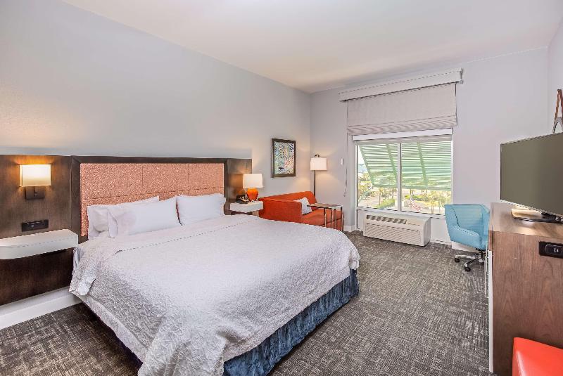 חדר סטנדרט עם מיטת קינג, Hampton Inn Pensacola Beach