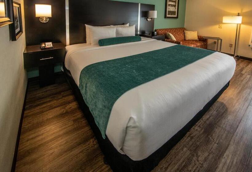 장애인을 위한 킹사이즈 침대 스탠다드 룸, Sugarloaf Hotel & Suites Duluth