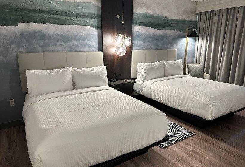 Номер Стандарт 2 Двуспальные Кровати, Chicago Marriott Northwest