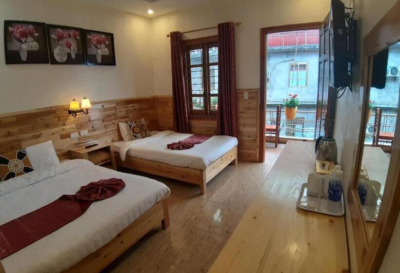 اتاق راحتی سه تخته, Dang Khoa Garden Inn