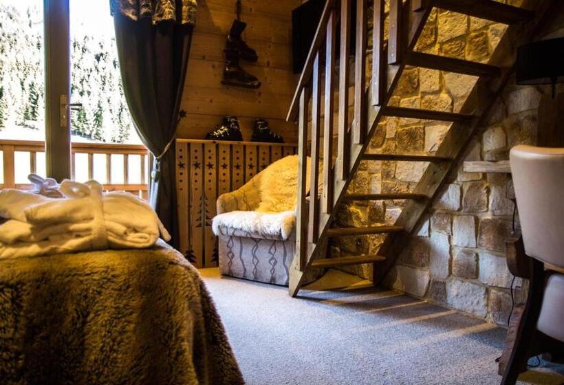 스탠다드 트리플 룸, Hôtel Chalet Alpage