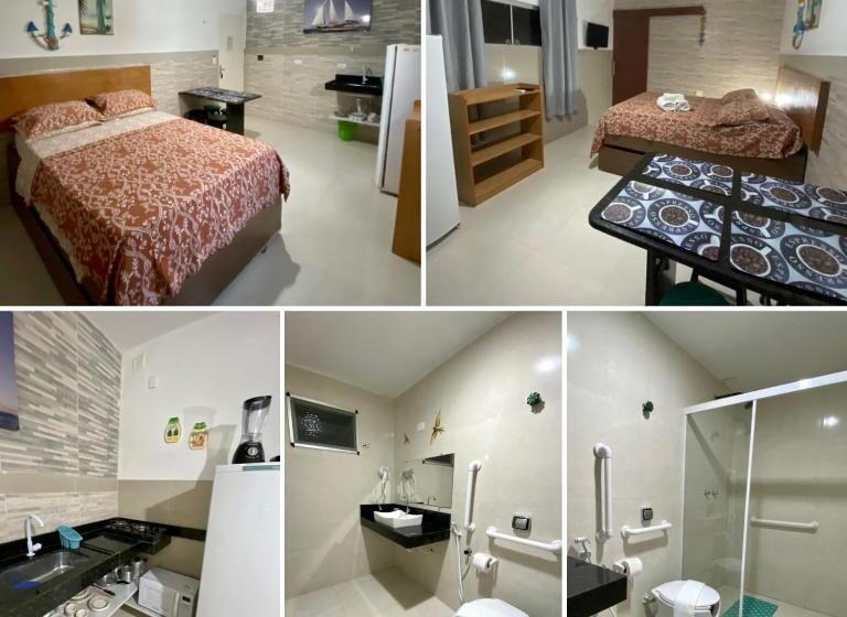 Апартаменты 1 Спальня, Apart Hotel Marinas Tamandaré