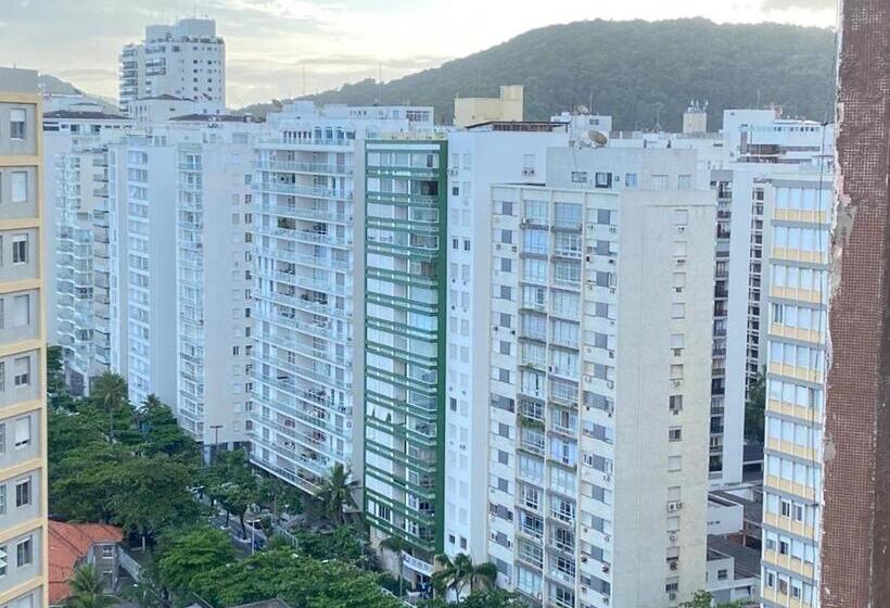 침실 1개 아파트, Guarujá Flat