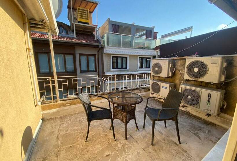 آپارتمان 1 خوابه با بالکن, Amida House