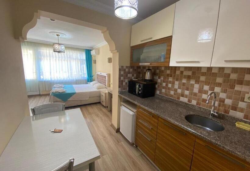 آپارتمان 1 خوابه با بالکن, Amida House