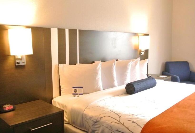 اتاق استاندارد با تخت دو نفره بزرگ برای معلولان, Guesthouse Inn & Suites Lexington