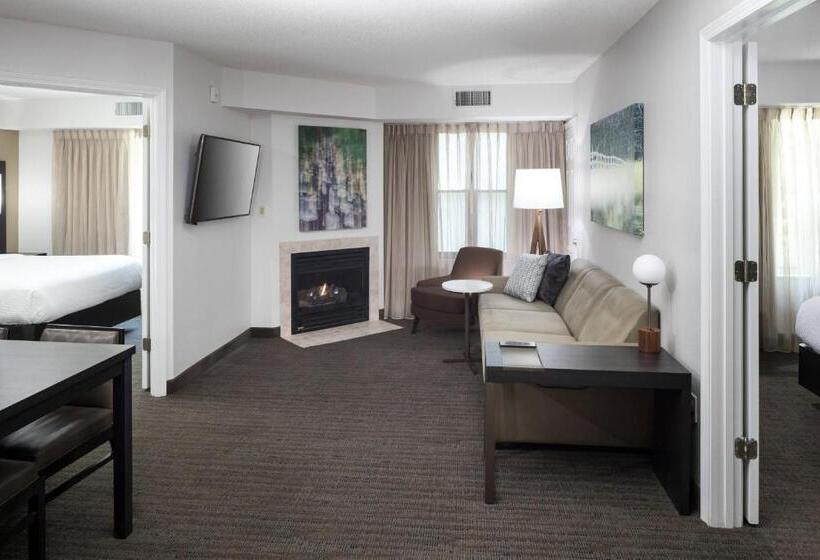 Люкс 2 Спальни, Residence Inn Boston Westford