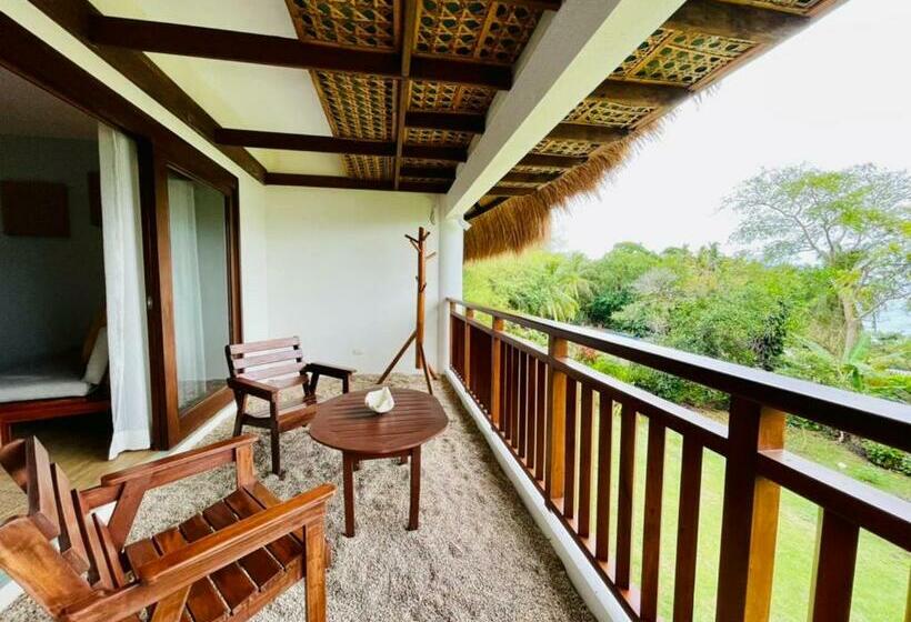 اتاق لوکس با تخت بزرگ, Amun Ini Beach Resort & Spa