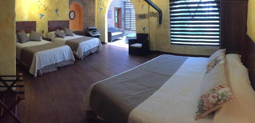 정원 전망 4인용 스탠다드 룸, Hacienda Las Cuevas Terra Lodge