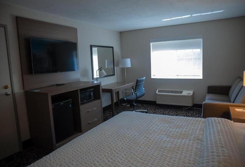 キングサイズベッドのスタンダードルーム, Clarion Pointe Indianapolis Airport