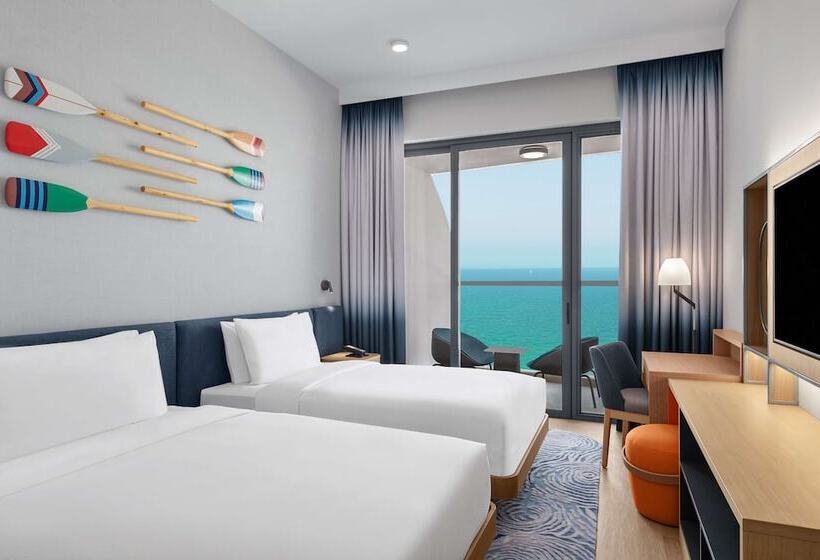 스탠다드 룸 더블 침대 2개, Hampton By Hilton Marjan Island