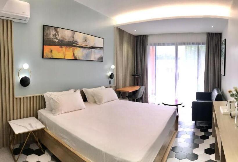 חדר סטנדרט עם מיטת קינג, Only Seed Resort 欧芮希度假酒店