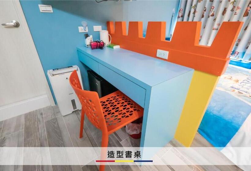 اتاق استاندارد با چشم‌انداز باغ, 蒙德里安山水民宿