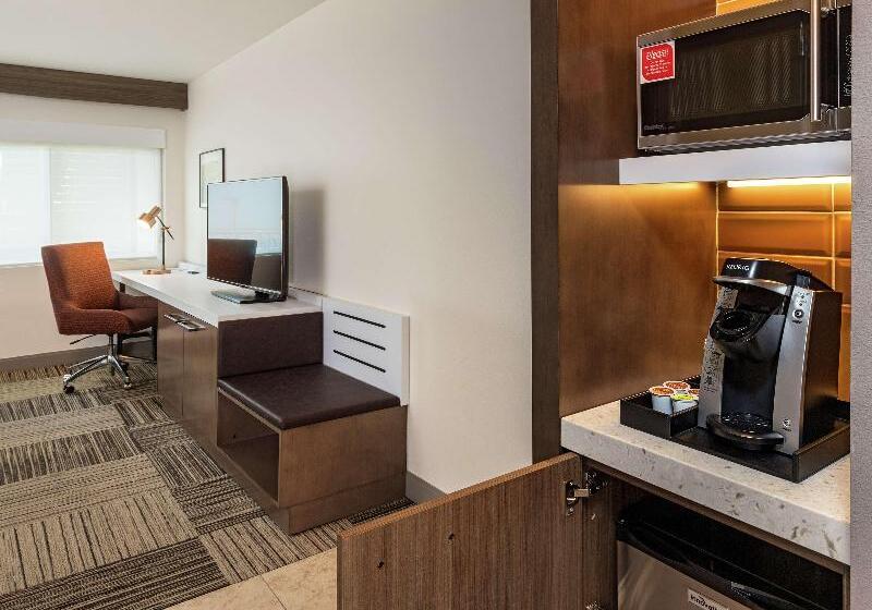 스탠다드 룸 킹사이즈 침대, Hilton Garden Inn Davis Downtown