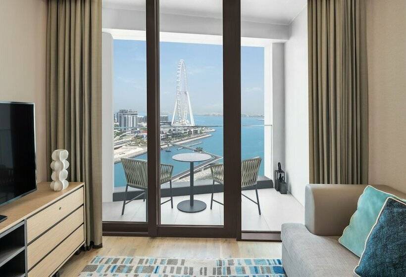 带海景的行政套房, Address Beach Resort