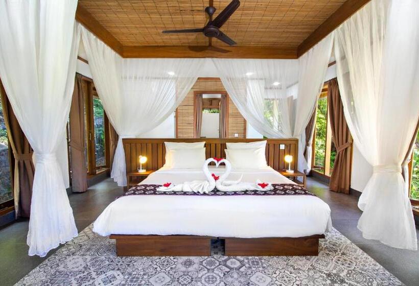 디럭스 룸 측면 바다 전망, Murex Bangka Dive Resort
