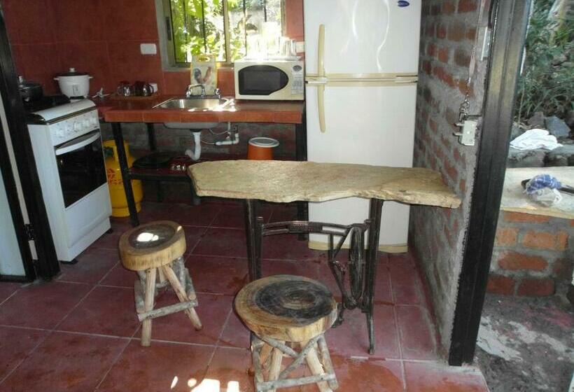 带1个卧室带花园景观的公寓, Hostal Eco Lodge La Chiponga