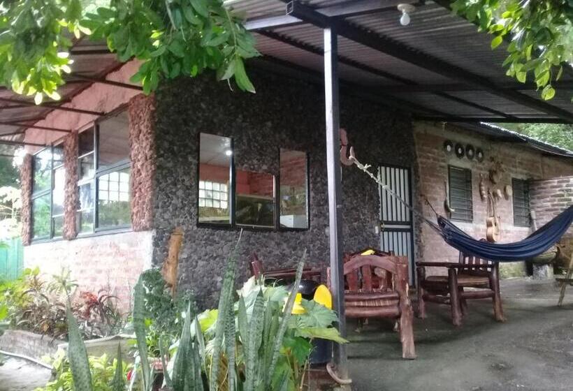 带1个卧室带花园景观的公寓, Hostal Eco Lodge La Chiponga