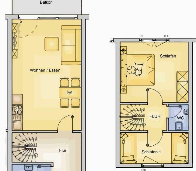 Апартаменты Комфорт 1 Спальня, Kastanienhof Apartment