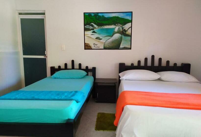 Номер Стандарт, Hostal Recuerdos Del Tayrona