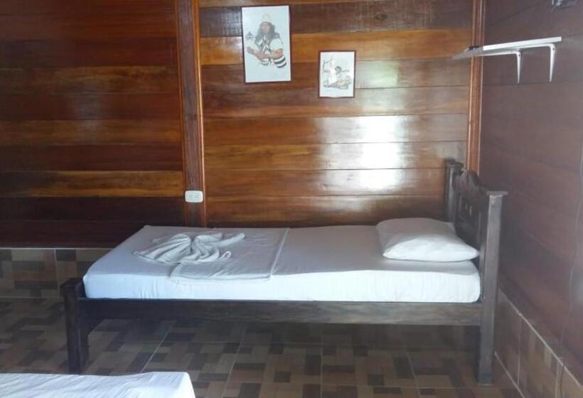 Трехместный Номер Стандарт Вид на Бассейн, Hostal Recuerdos Del Tayrona
