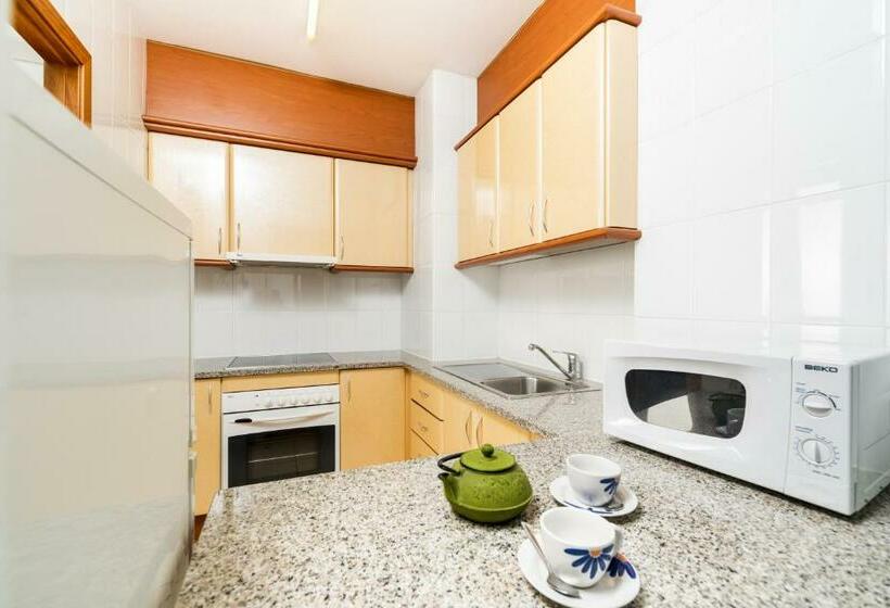 آپارتمان 1 خوابه با بالکن, Aparthotel Costa Encantada
