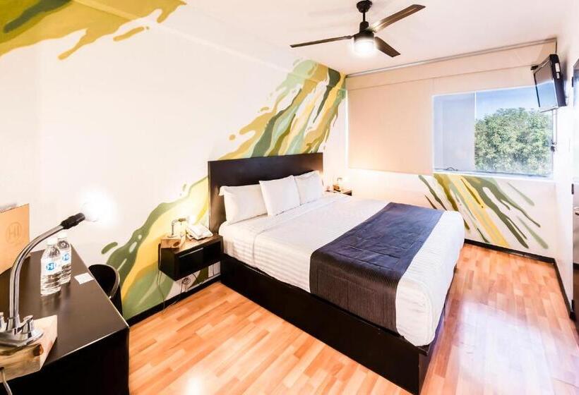 اتاق استاندارد با تخت بزرگ, Hi Hotel Impala Queretaro