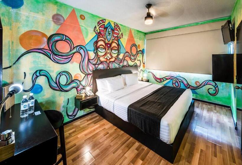 اتاق استاندارد با تخت بزرگ, Hi Hotel Impala Queretaro