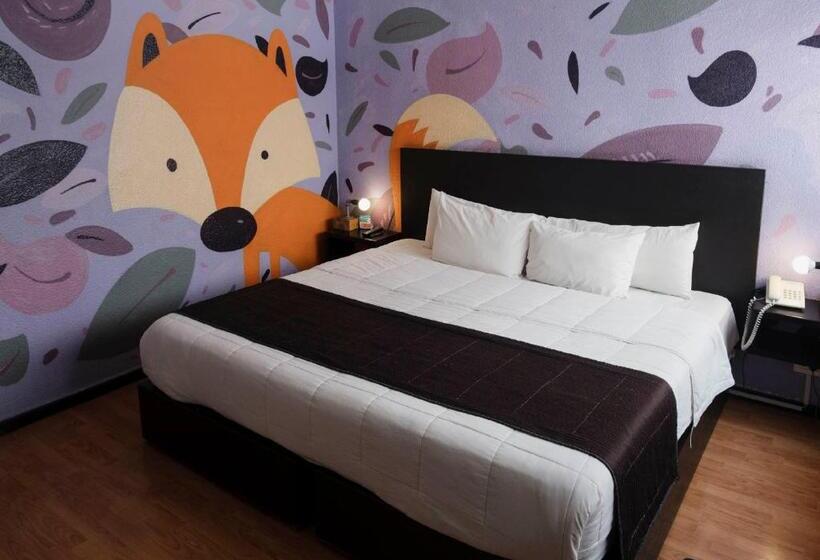 اتاق استاندارد با تخت بزرگ, Hi Hotel Impala Queretaro