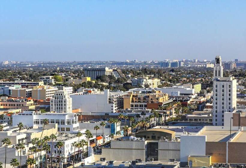 琮城市景观的豪华间, Huntley Santa Monica Beach