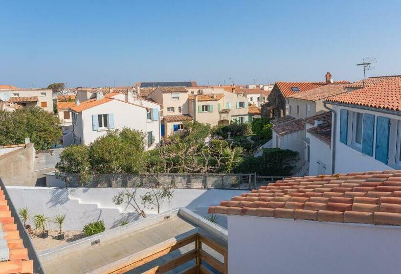 اتاق استاندارد با چشم‌انداز باغ, Hôtel Casa Marina