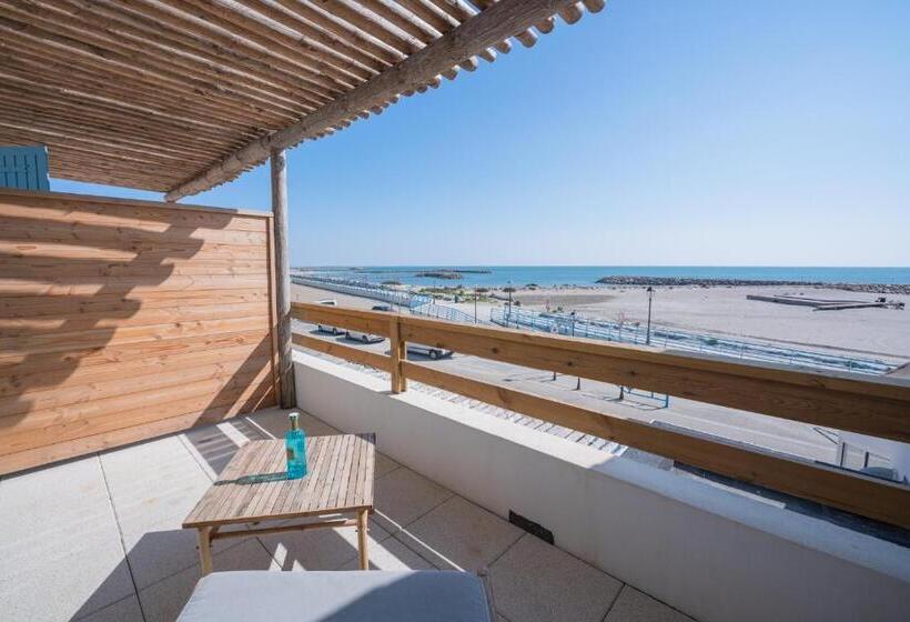 اتاق استاندارد با تخت بزرگ, Hôtel Casa Marina
