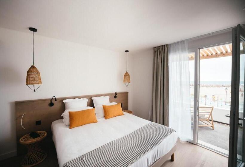 اتاق استاندارد با تخت بزرگ, Hôtel Casa Marina