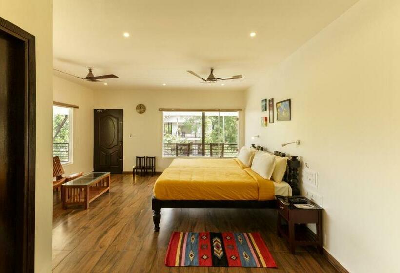스탠다드 룸 가든 전망, Lhasa Ayurveda And Wellness Resort   A Blusalzz Collection, Kochi, Kerala