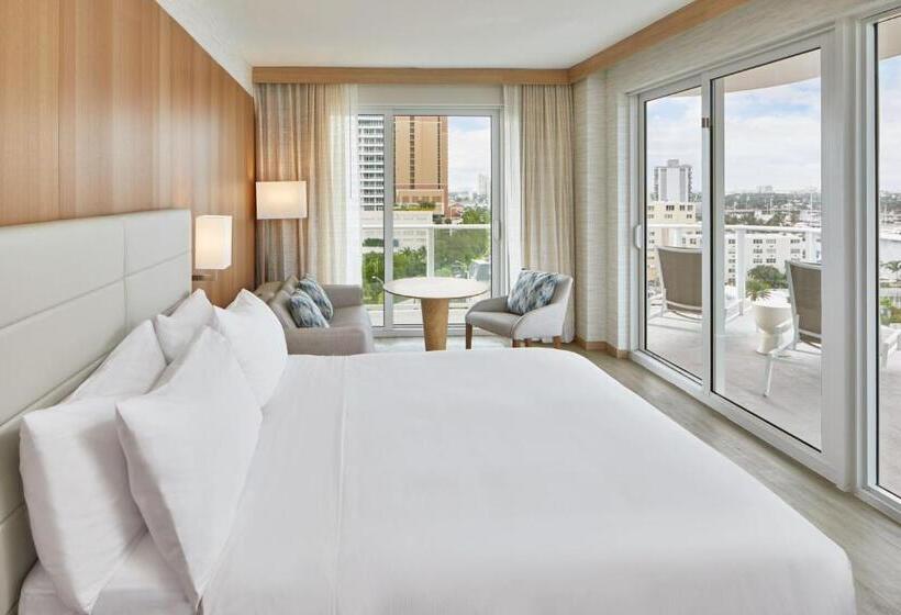 스탠다드 룸 킹사이즈 침대, Ac Hotel By Marriott Fort Lauderdale Beach