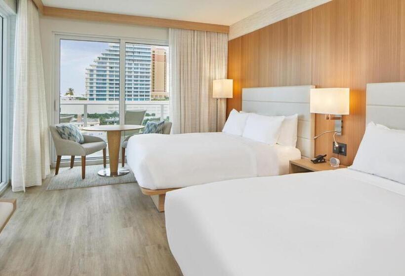 스탠다드 발코니 룸 바다 전망, Ac Hotel By Marriott Fort Lauderdale Beach