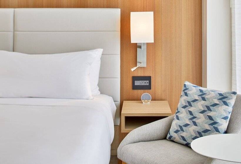 스탠다드 룸 더블 침대 바다 전망, Ac Hotel By Marriott Fort Lauderdale Beach