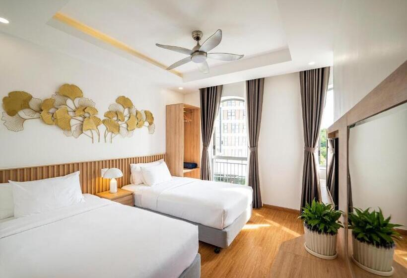 اتاق لوکس با چشم‌انداز شهر, Ann Hotel & Spa Khem Beach Pq